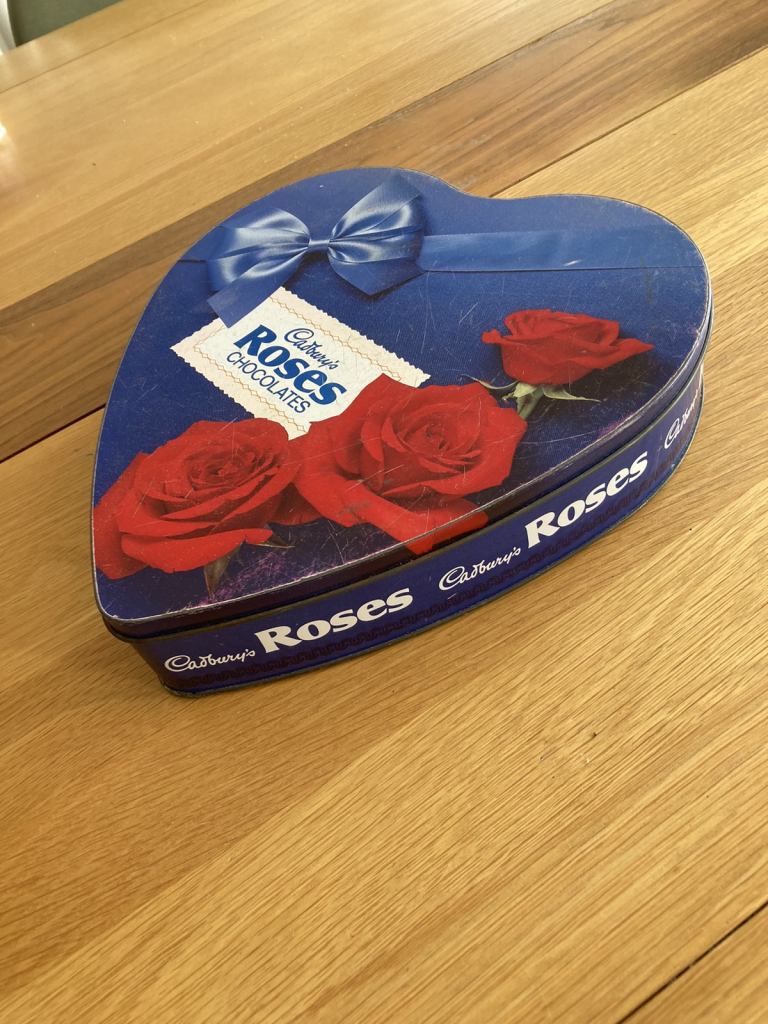 Cadburys Heart Shaped tin