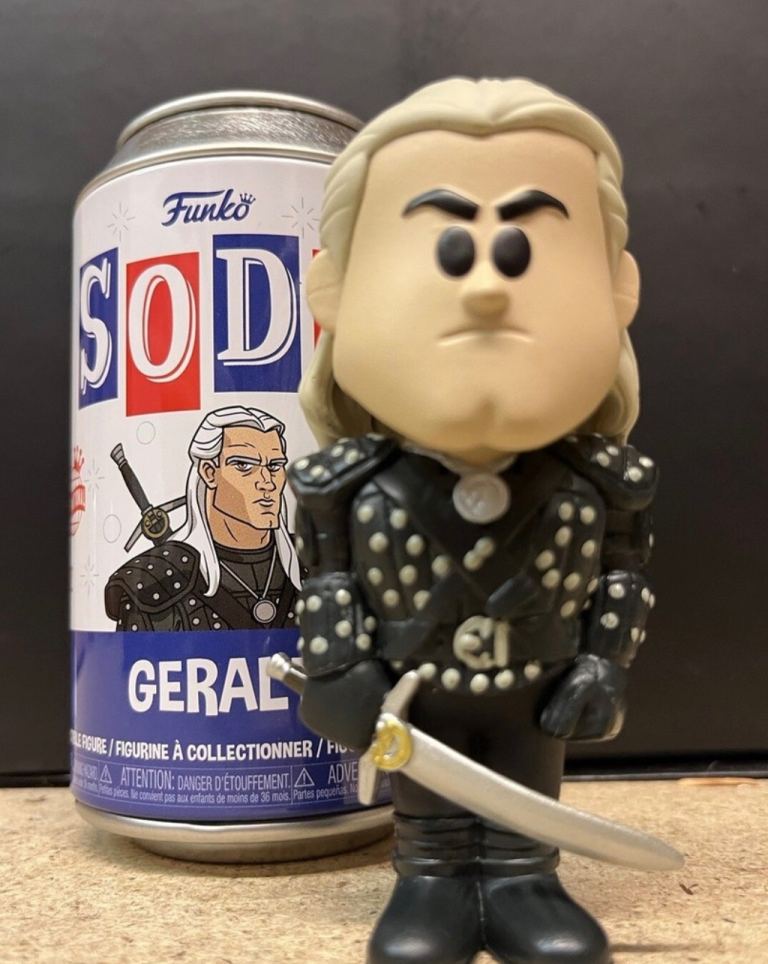 Funko Soda Geralt figure from The Witcher series