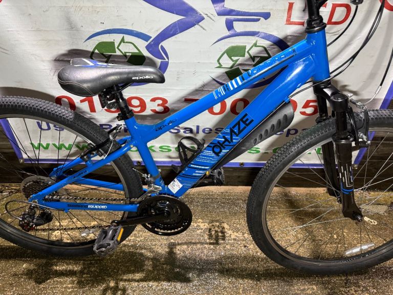 Apollo Phaze 14” Frame Mountain Bike. £140. Refurbished!! Alloy frame. 