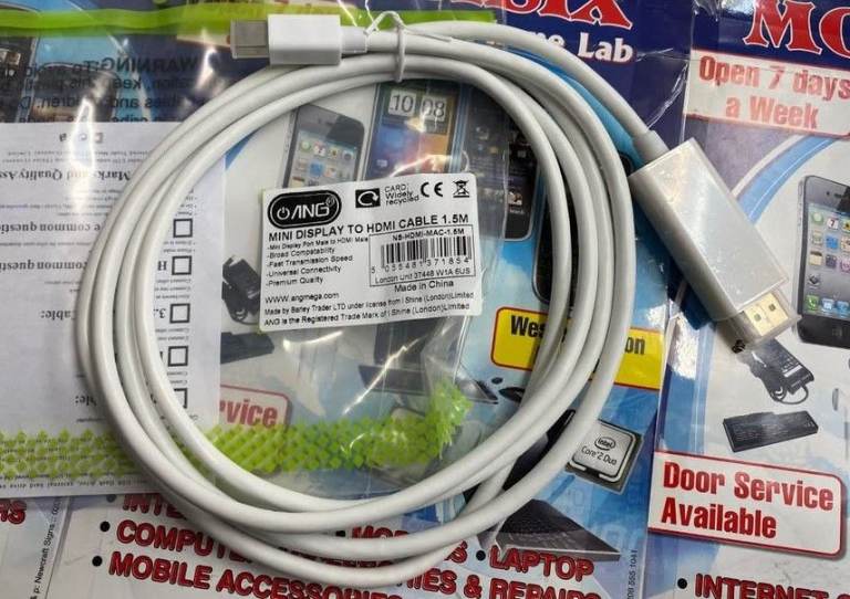 Mini Display Port Thunderbolt to HDMI Cable