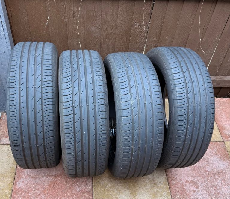 4x215/55/ R18 95H Continental Conti Premium Contact 6.36mm/7.29mm