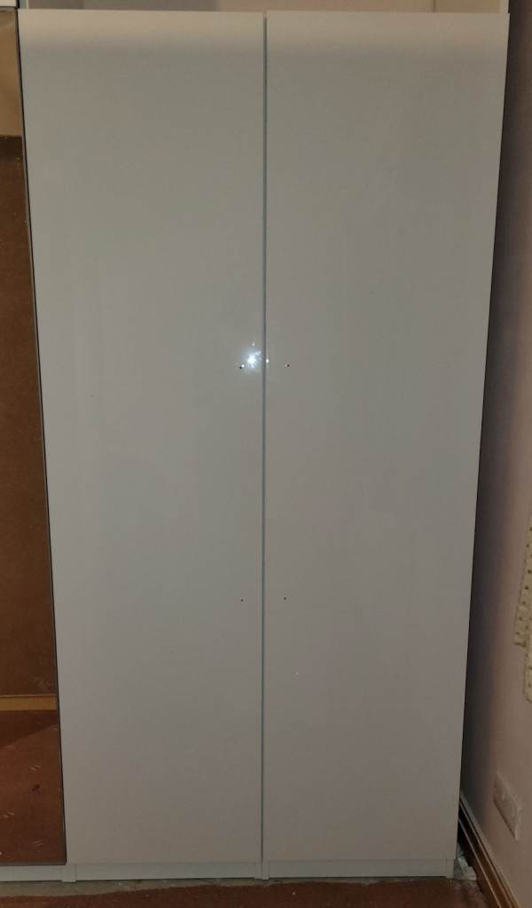  Fardal White High Gloss Door for IKEA PAX Wardrobe
