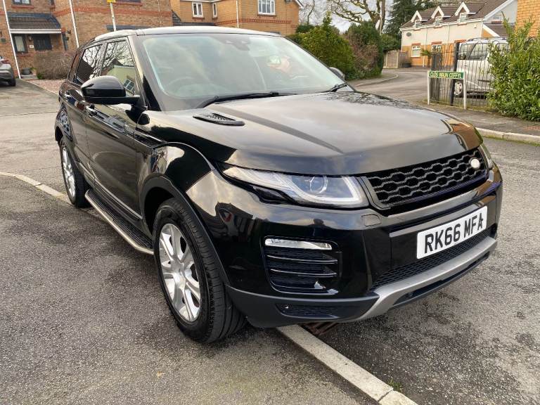 2016/66, Range Rover Evoque TD4 SE Tech, Santorini Black, Full Land Rover service history
