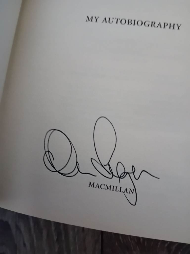 Alan sugar signed autograph book
