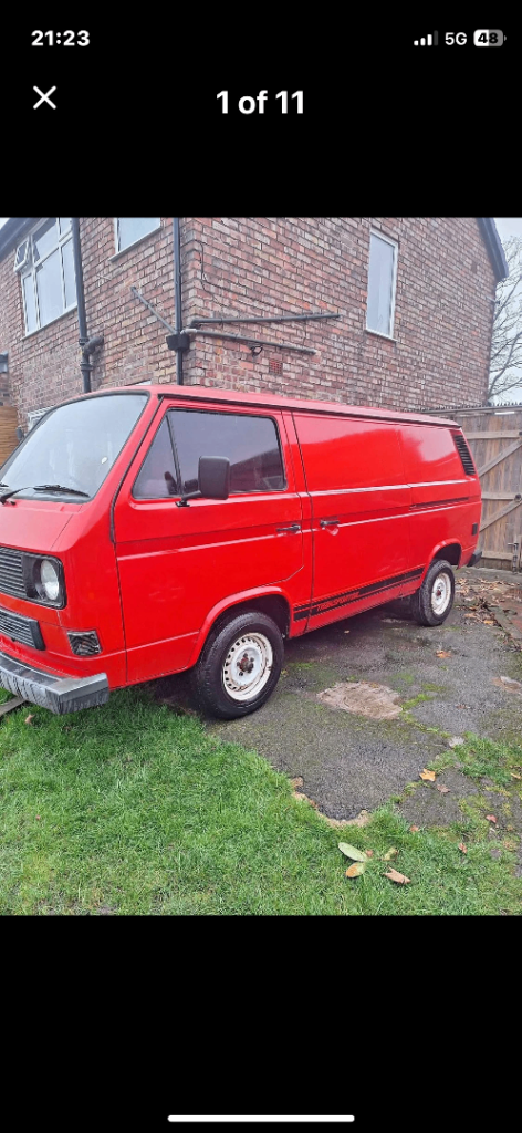 Volkswagen, TRANSPORTER 78PS, Other, 1987, 1915 (cc)