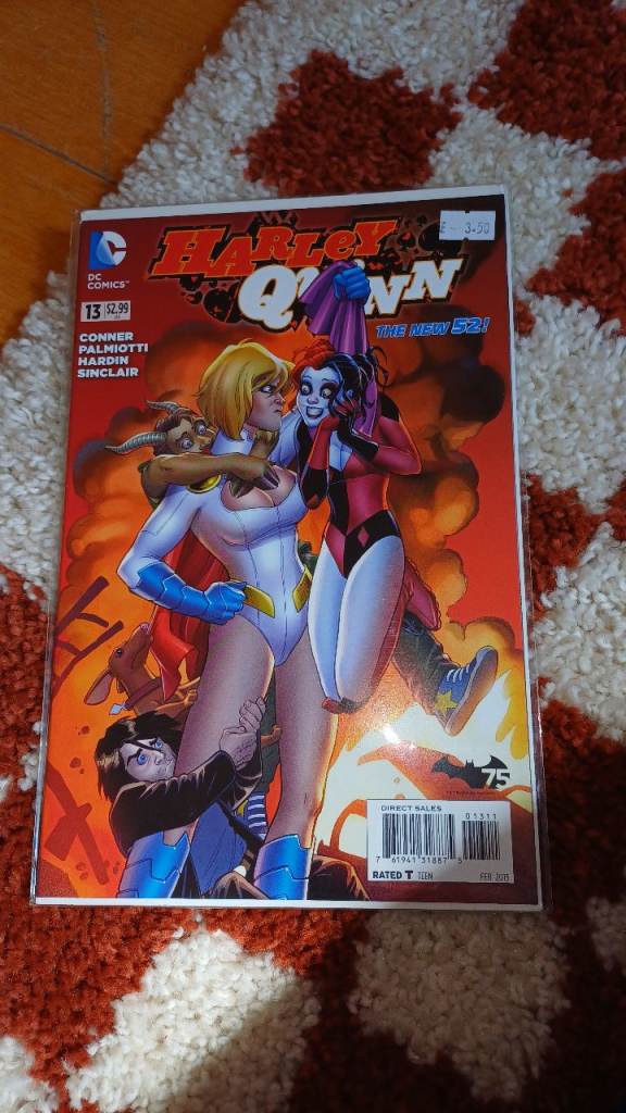 Harley Quinn Comic Book #15 – DC Comics, Good Condition