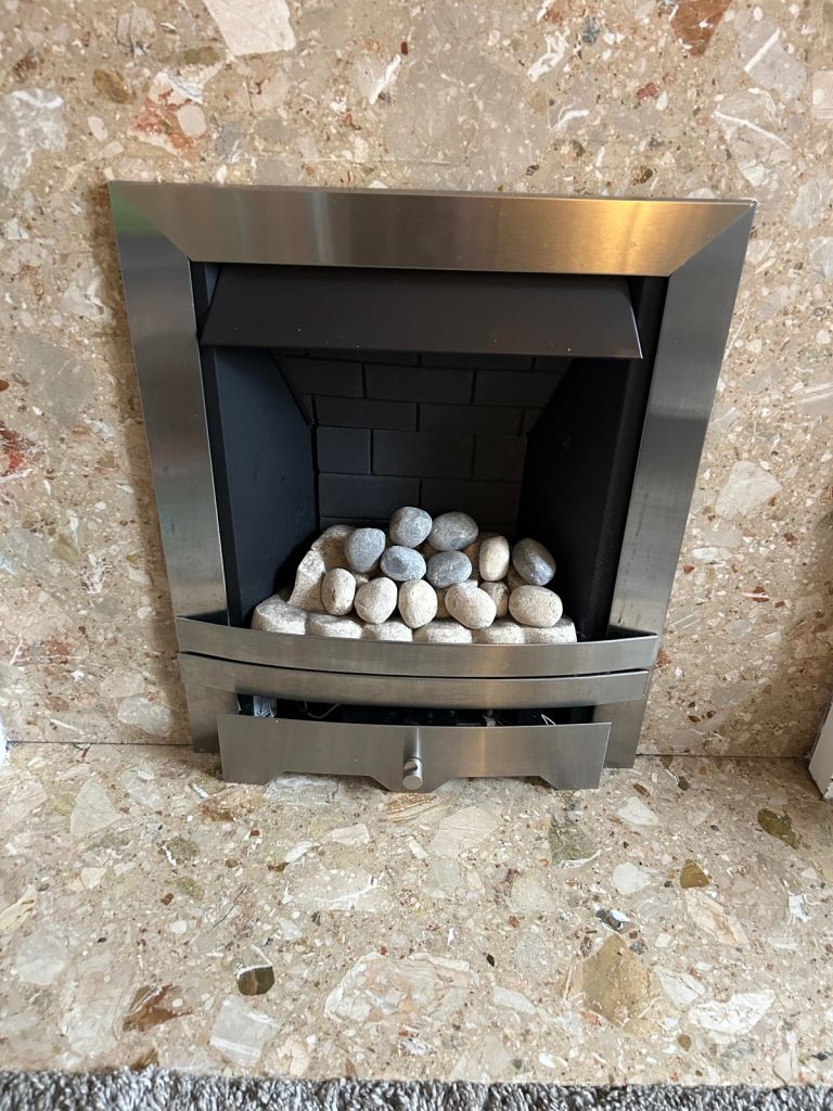B&Q Gas Fire, never connected to the gas