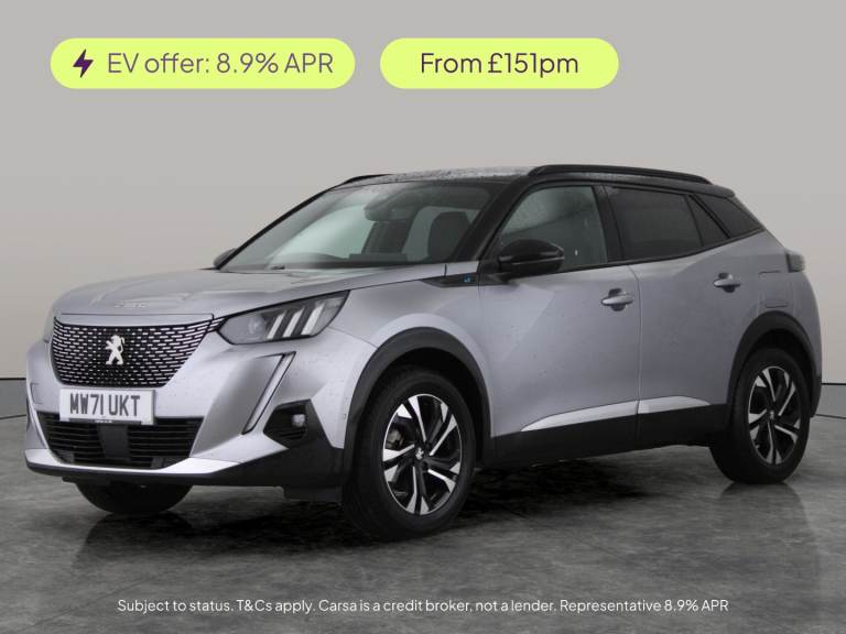 2021 Peugeot E-2008 50kWh GT SUV 5dr Electric Auto (136 ps) - BLIND SPOT ASSIST - LANE DEPARTUR S...