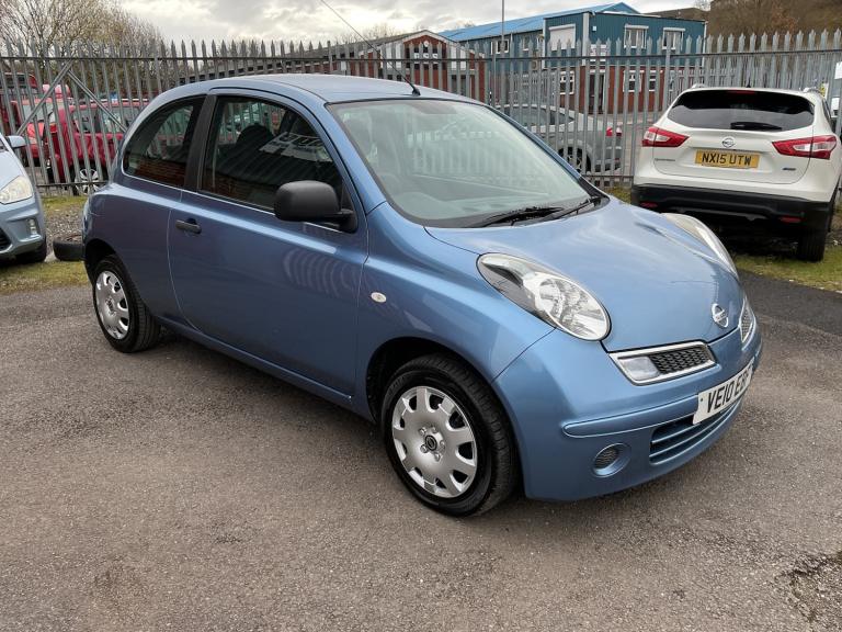 2010 Nissan Micra 1.2 80 Visia 3dr HATCHBACK Petrol Manual