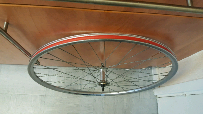 700c Accedo hybrid bike FRONT wheel 