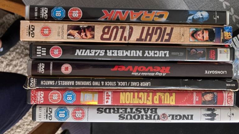 Dvd job lot 70-80 DVD's