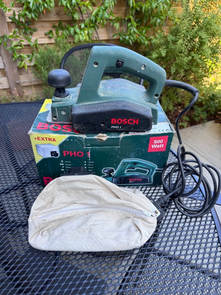 Bosch PFO 1 Electric Planer 500W – Good Condition