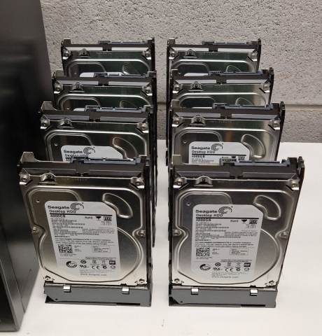 32TB Promise Pegasus2 R8 TB 2 Hardware RAID Direct Attached