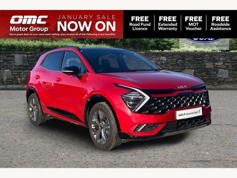 2025 Kia Sportage 1.6T GDi 207 HEV GT-Line S 5dr Auto ESTATE Petrol/Electric Hybrid Automatic