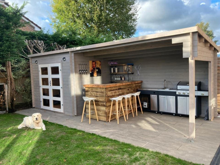 Garden Shed NiklassoXXL 28mm