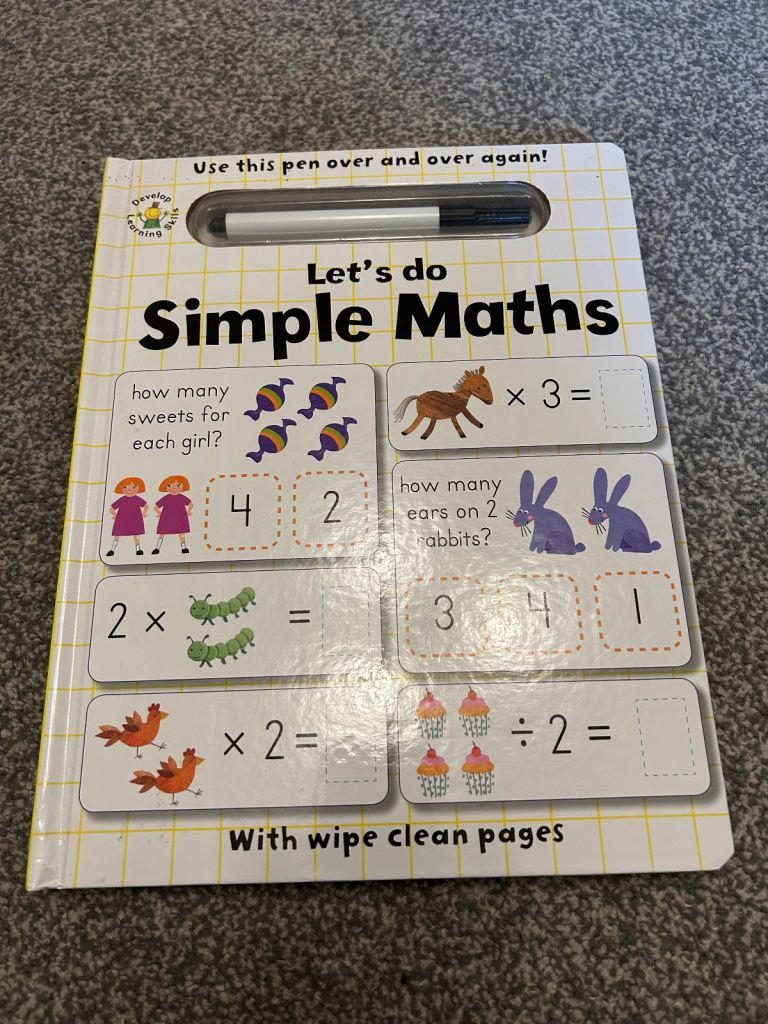 Let’s do simple maths book 
