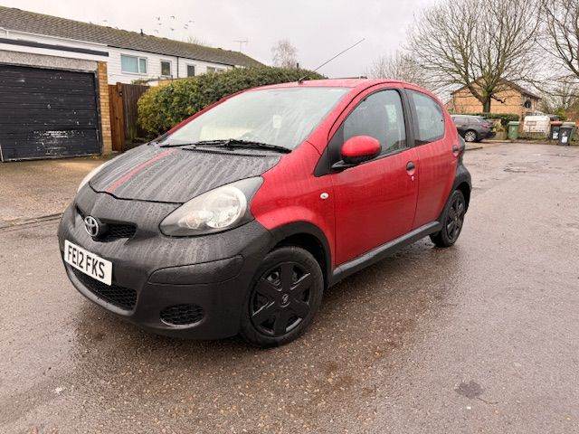 Toyota, AYGO, Hatchback, 2012, Automatic, 998 (cc), 5 doors