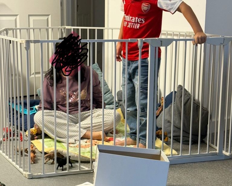 Playpen used 