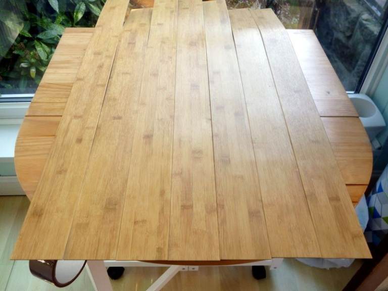 AMTICO BAMBOO VINYL FLOORING PLANKS. 