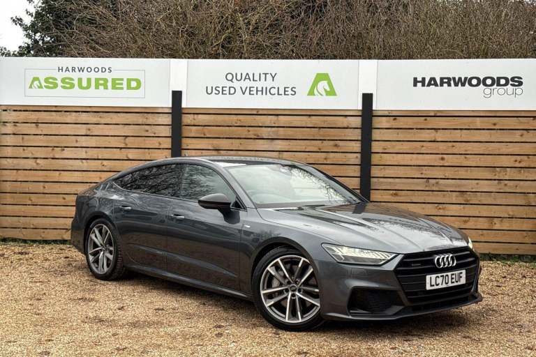 2020 Audi A7 2.0 TFSIe 50 Black Edition Sportback 5dr Petrol Plug-in Hybrid S Tronic qua HATCHBAC...