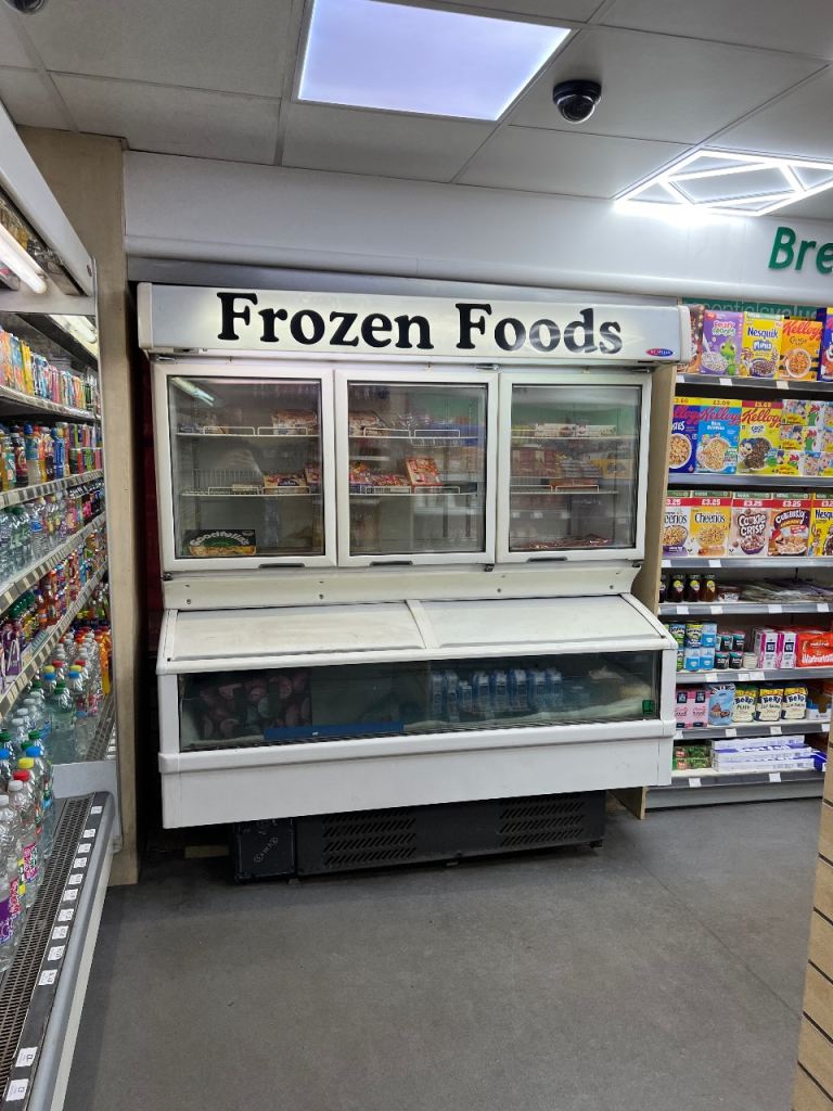 Shop supermarket display freezer