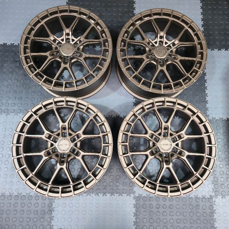 20" Riviera RF26 Alloy Wheels Ford Transit Custom Bronze NEW