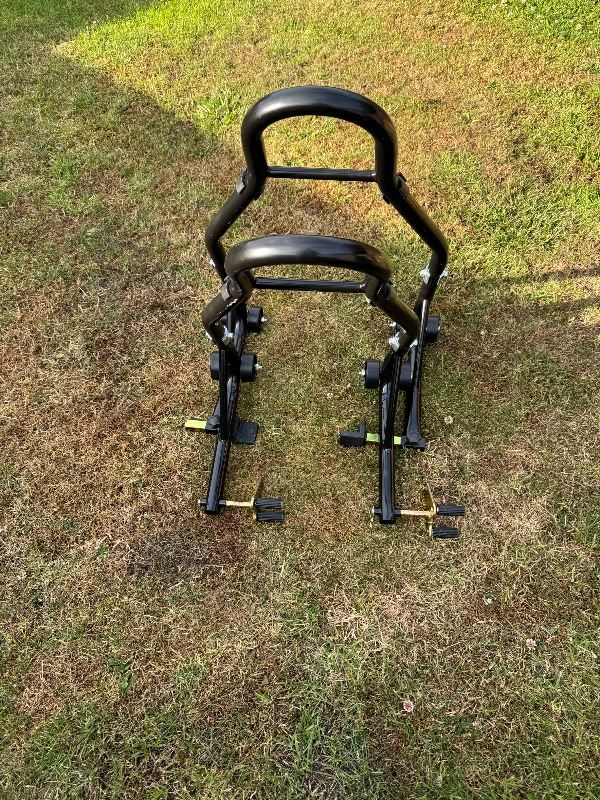 Motorcycle paddock stands (front+rear)