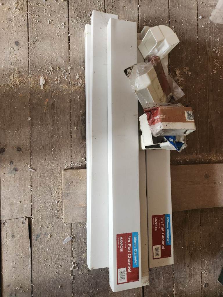 Flat Channel for Extractor Fan