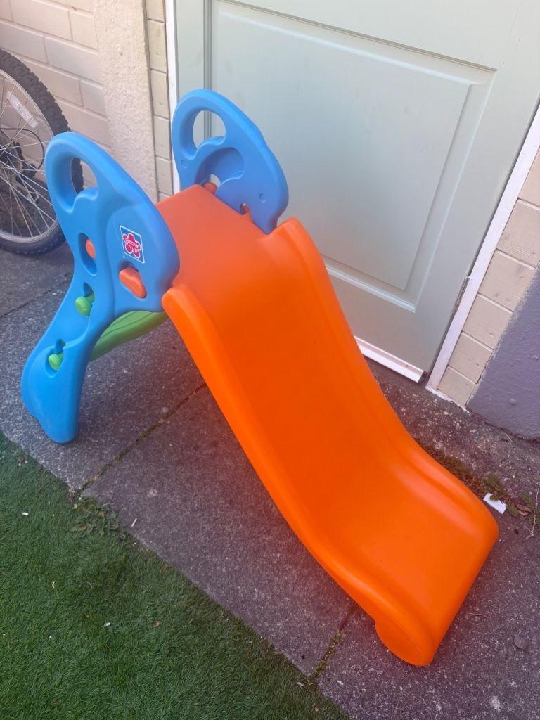 Fold away slide 