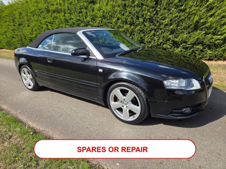 2008 Audi A4 2.0 TDi S Line 2dr CONVERTIBLE Diesel Manual