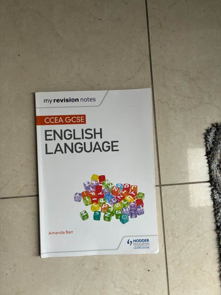 English GCSE book
