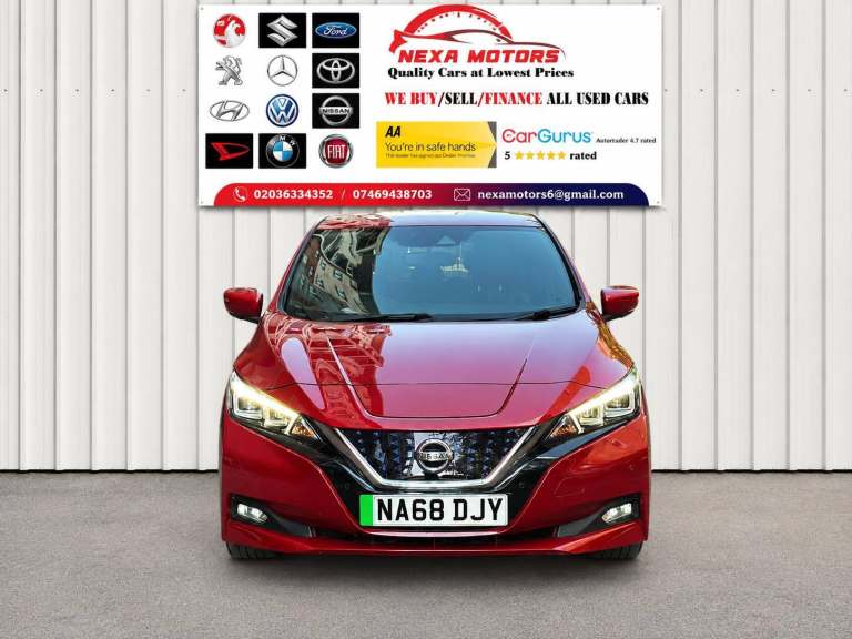 2018 Nissan Leaf 40kWh Tekna Hatchback 5dr Electric Auto (150 ps) Hatchback Electric Automatic
