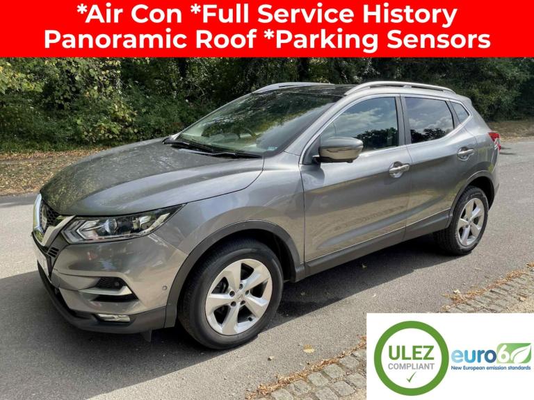 2019 Nissan Qashqai 1.5dCi N-Connecta 5 Door Diesel Suv In Grey - Euro 6 HATCHBACK Diesel Manual