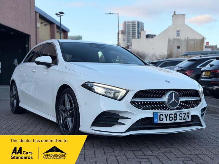 2018 Mercedes-Benz A-Class 1.3 A200 AMG Line (Premium) 7G-DCT Euro 6 (s/s) 5dr HATCHBACK Petrol A...