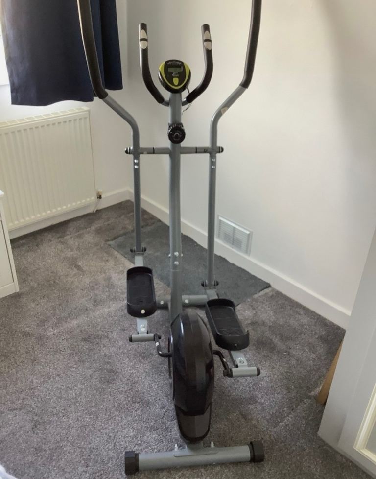 Elliptical Cross Trainer – Grey, Good Condition