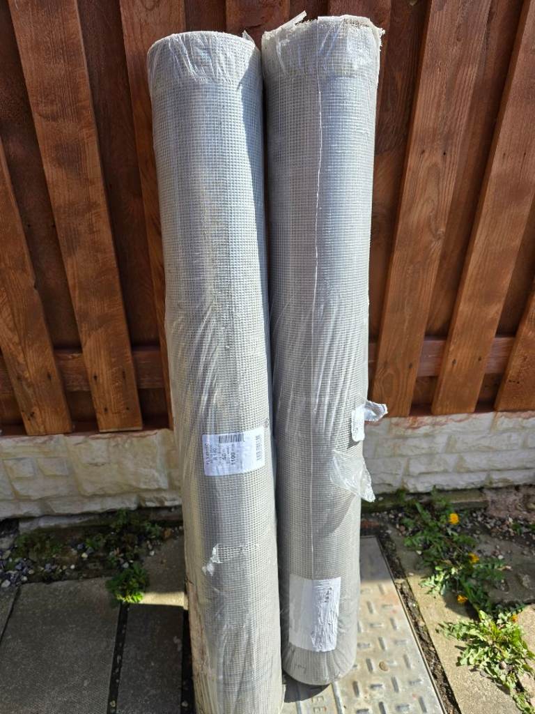 Fibreglass Reinforcing Mesh - Grey Rendering and Plastering Mesh (50m)