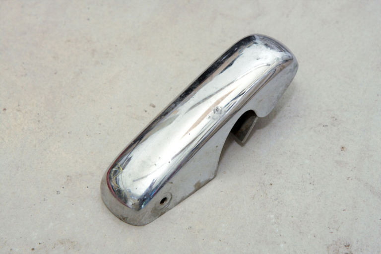 One Chromed Steel Bumper Over-Rider - Mini?