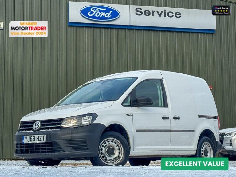 2019 Volkswagen Caddy Petrol SWB L1H1 Low Roof Startline C20 Air Con Sensors EURO 6 Panel Van Pet...