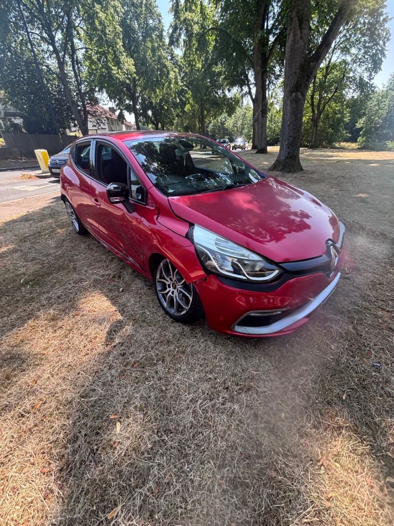 Front Panel For Clio In Colour Flame Pearl Stage Red