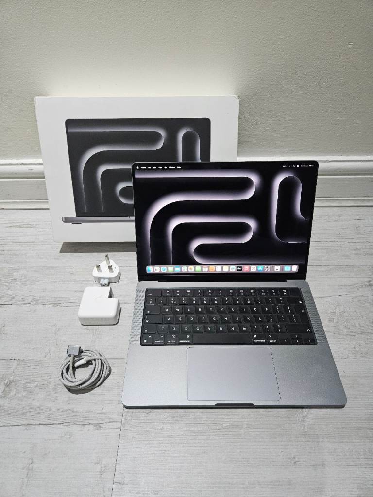 Macbook Pro 14 Inch M3 512GB 8GB Warranty 2023 Touch ID