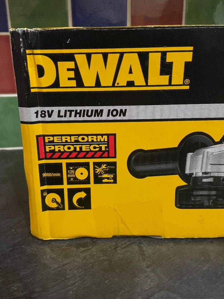 Dewalt angle grinder 