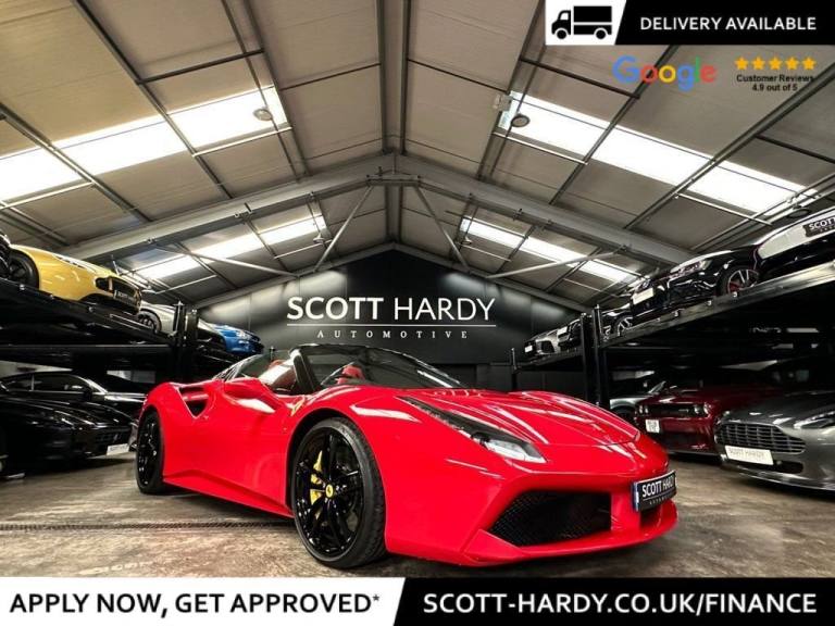 2019 19 FERRARI 488 3.9T V8 SPIDER 2DR PETROL F1 DCT EURO 6 (S/S) (670 PS)