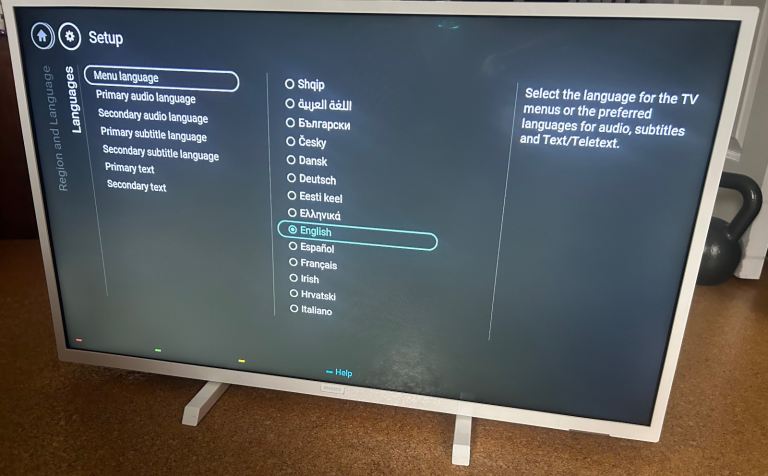 Philips 32PFT5603/05 32" Full HD Ultra Slim Digital LED TV - With Remote - Used.