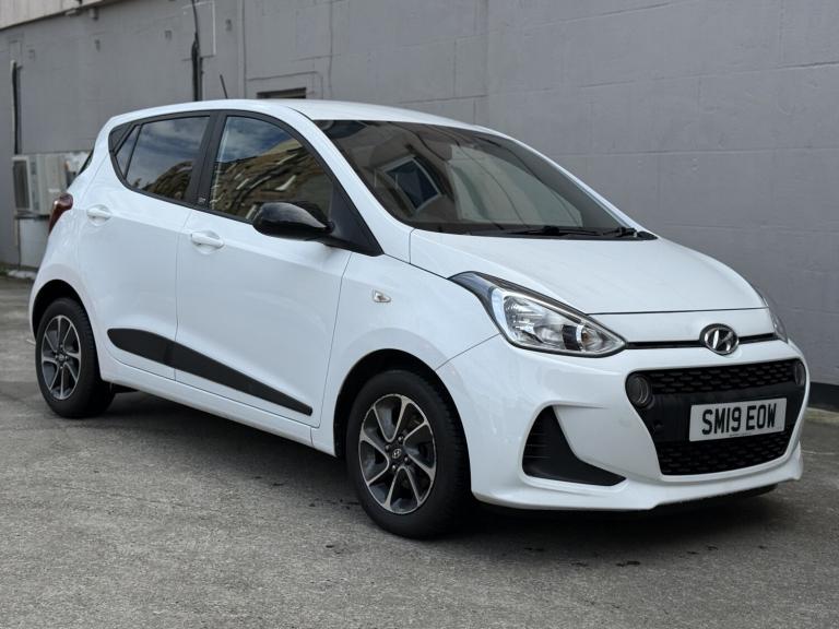 2019 HYUNDAI I10 1.0 I10 GO! SE 1.0 MY19 White Manual Petrol