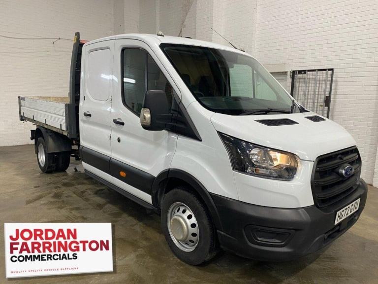 2022 72reg FORD TRANSIT 350 EURO 6 ALLOY ONESTOP RWD DRW DOUBLE UTILITY CAB