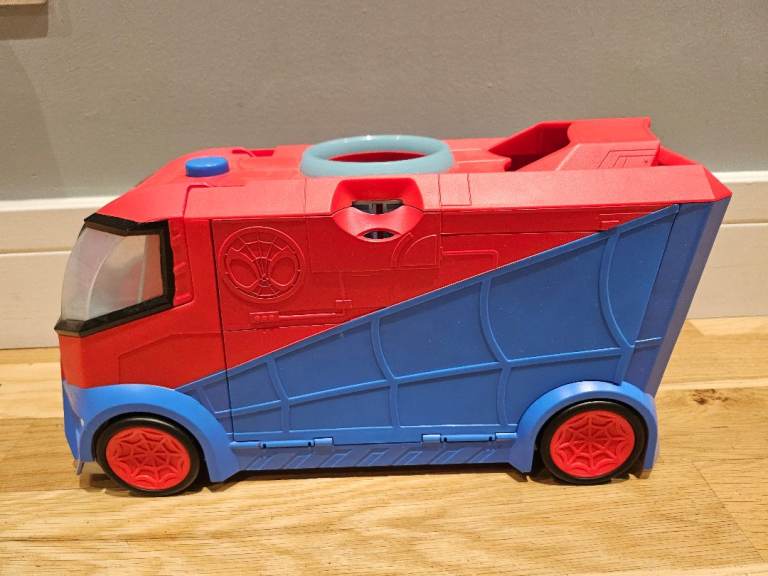 Spideman trucks X2 with mini cars