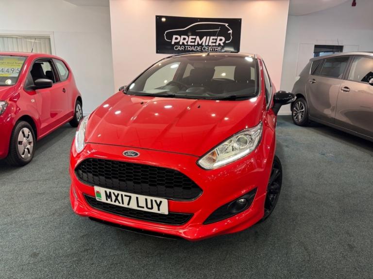 2017 Ford Fiesta 1.0 EcoBoost 140 ST-Line Red 3dr HATCHBACK PETROL Manual