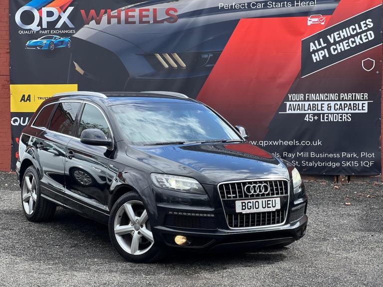 2010 Audi Q7 3.0 TDI V6 S line Tiptronic quattro Euro 4 5dr ESTATE Diesel Automatic
