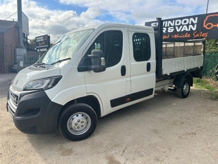2020 Peugeot Boxer 335 2.2BlueHDi D/Cab 7 Seat LWB Dropside 165PS AC Dropside Diesel Manual