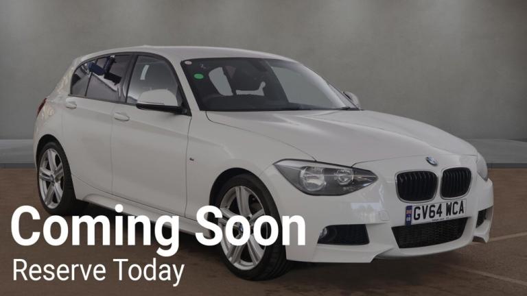 2015 BMW 1 Series 2015 BMW 116i M Sport 5dr.PETROL,ULEZ,FSH,ALPINE WHITE,BLUETOOTH!! HATCHBACK Pe...